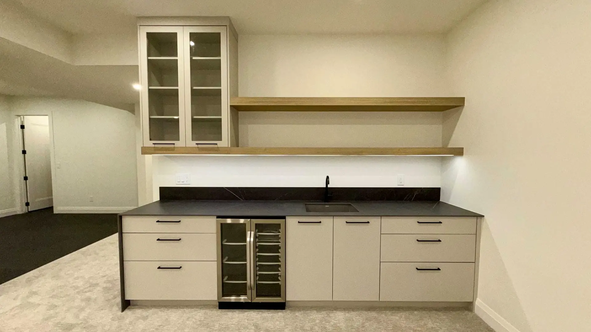 Completed home addition